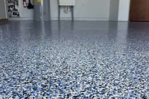 Anti-slip garage floor coatings