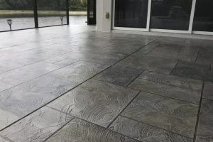 Decorative concrete floor coatings contractor in Manatee County and Bounty County