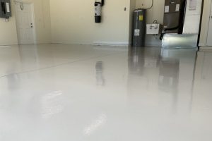 Resistant and durable epoxy garage floor coatings.