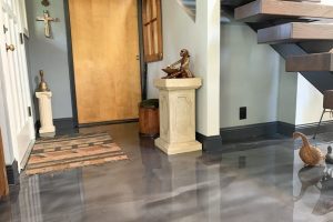 Stunning floors with metallic epoxy coatings in Florida.