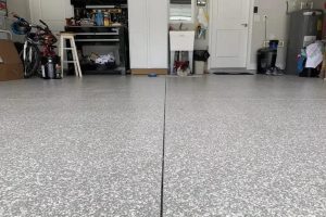 Resin garage floor coatings in Florida