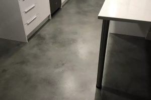 Revitalize your floors with stained concrete.